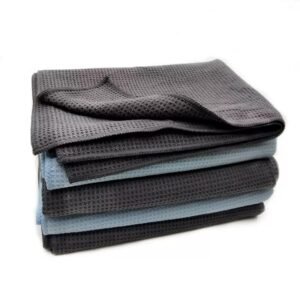 Waffle-Weave Towels — 380GSM