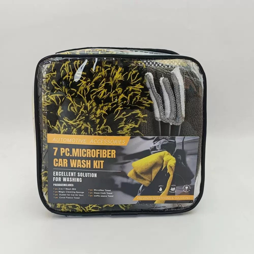 Microfibre Cleaning Set – 7-Piece Pro