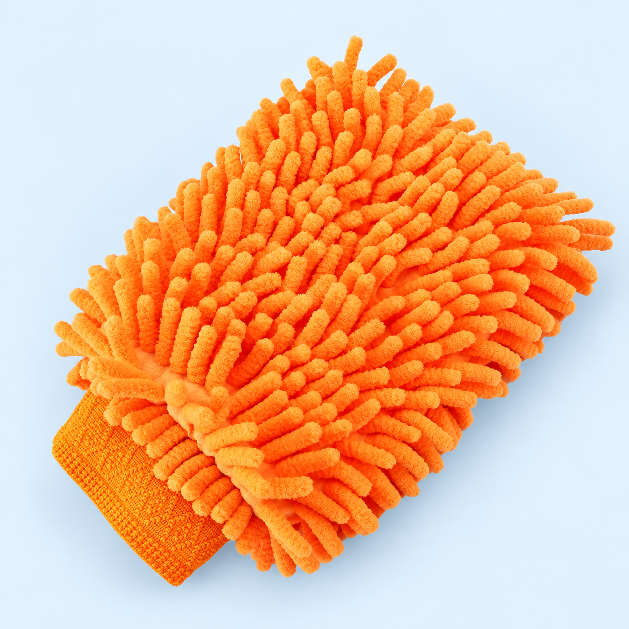 Chenille wash mitts
